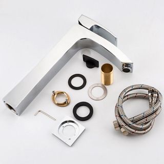 Смеситель для раковины Gappo G1007-18 белый/хром